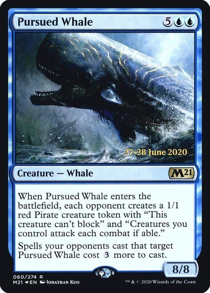 Magic: The Gathering MTG Single Pursued Whale  [Core Set 2021 Prerelease Promos]