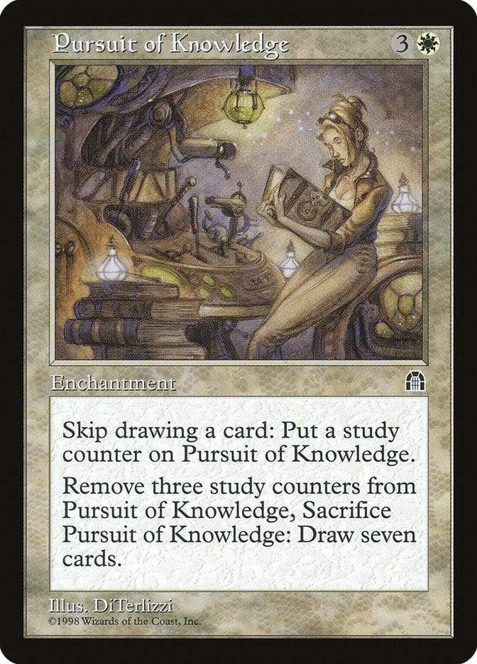 Magic: The Gathering MTG Single Pursuit of Knowledge [Stronghold]