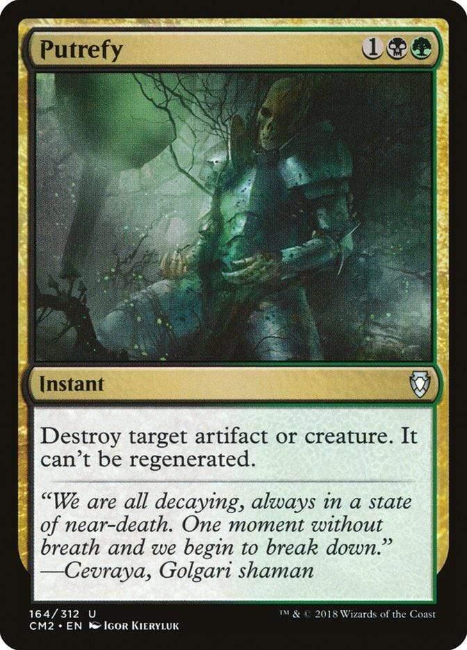 Magic: The Gathering MTG Single Putrefy [Commander Anthology Volume II]