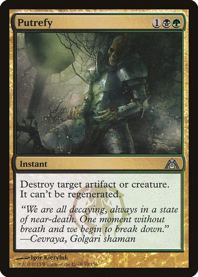 Magic: The Gathering MTG Single Putrefy [Dragon's Maze]
