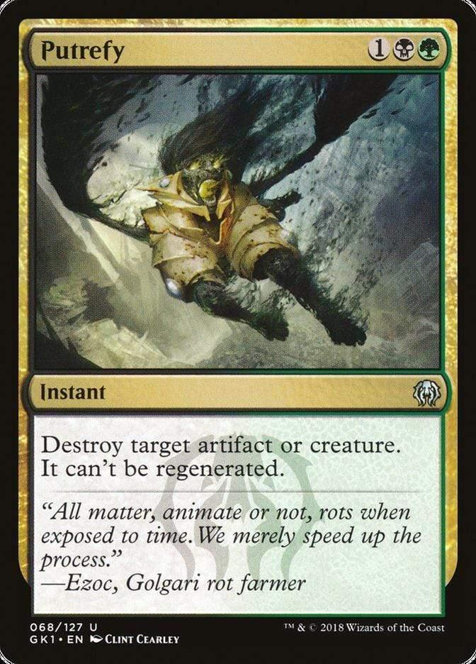 Magic: The Gathering MTG Single Putrefy [Guilds of Ravnica Guild Kit]