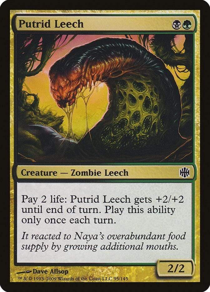 Magic: The Gathering MTG Single Putrid Leech [Alara Reborn]