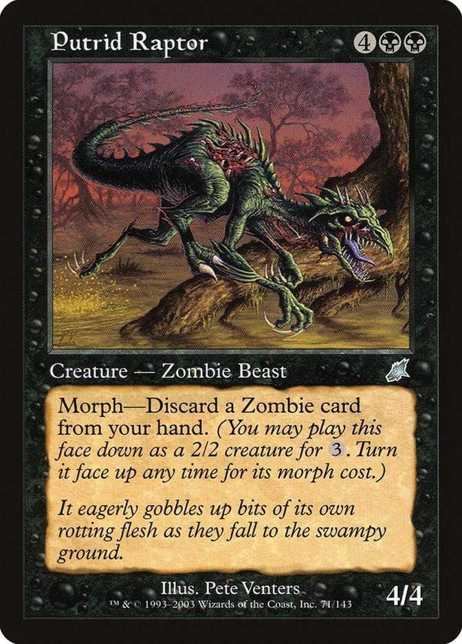 Magic: The Gathering MTG Single Putrid Raptor [Scourge]