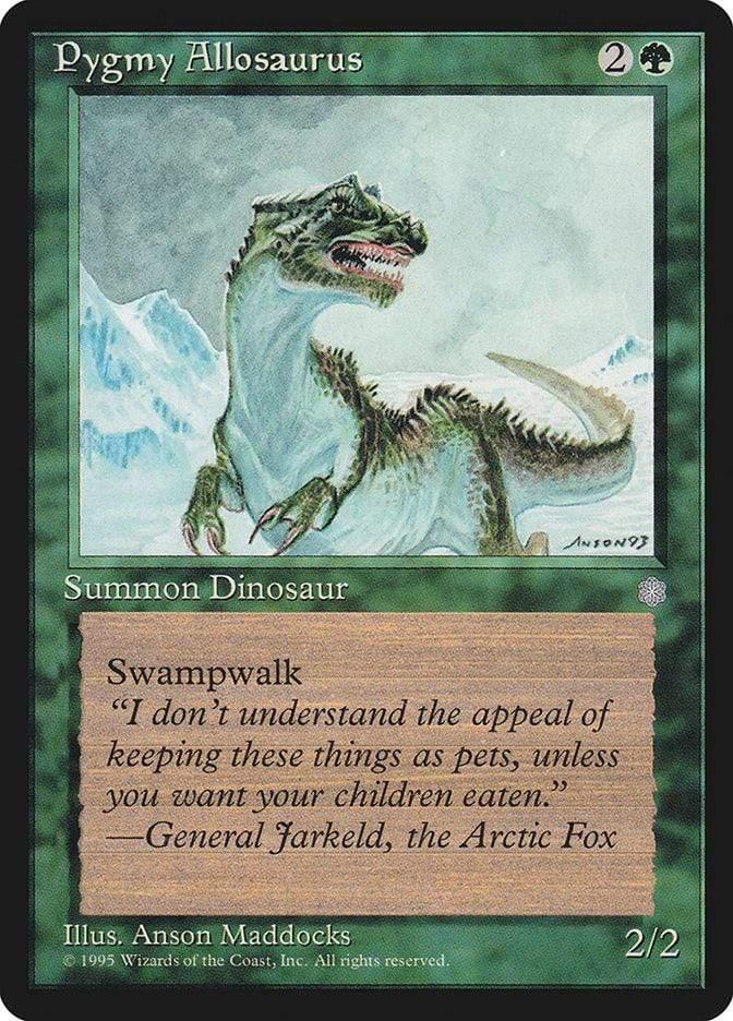 Magic: The Gathering MTG Single Pygmy Allosaurus [Ice Age]