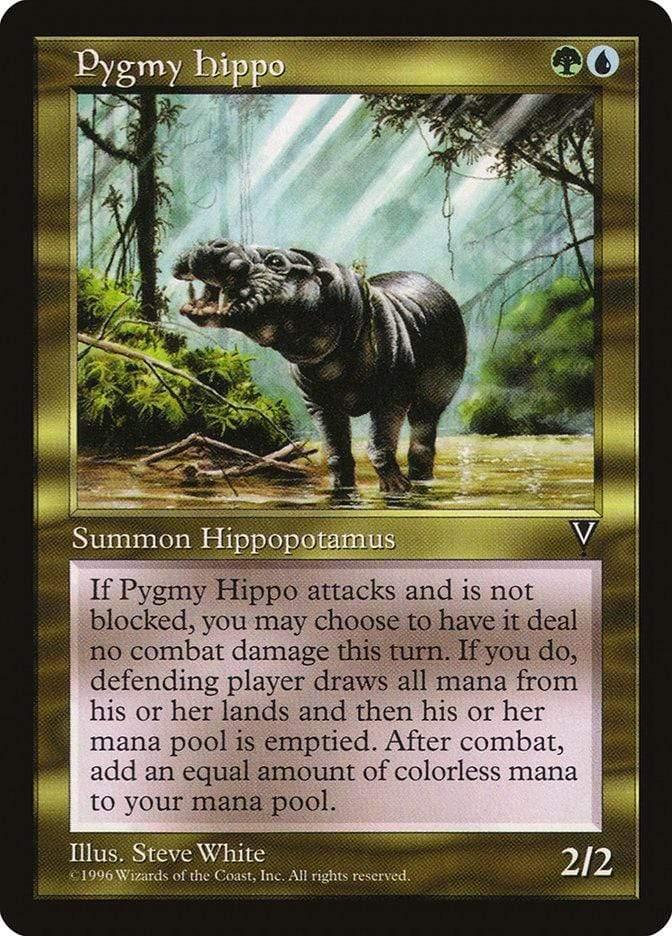 Magic: The Gathering MTG Single Pygmy Hippo [Visions]