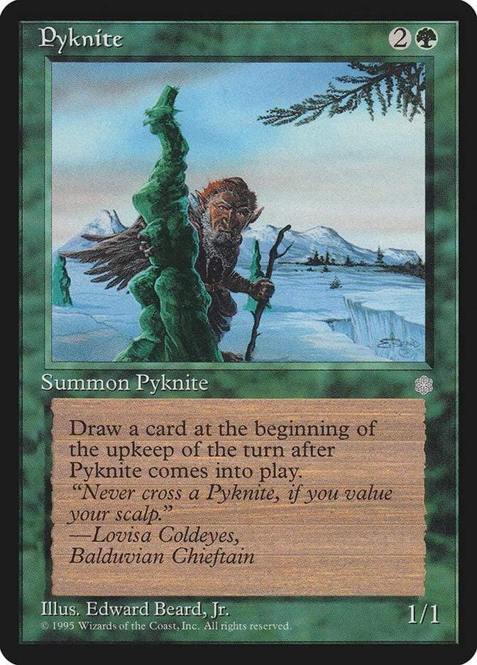 Magic: The Gathering MTG Single Pyknite [Ice Age]