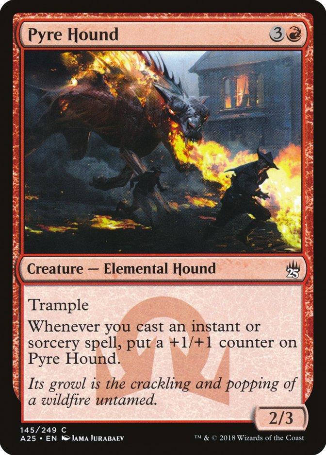 Magic: The Gathering MTG Single Pyre Hound [Masters 25]