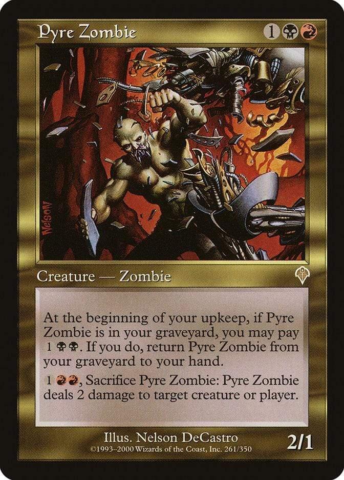 Magic: The Gathering MTG Single Pyre Zombie [Invasion]