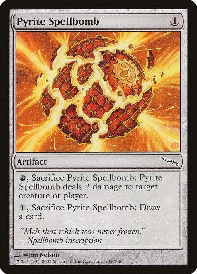 Magic: The Gathering MTG Single Pyrite Spellbomb [Mirrodin]