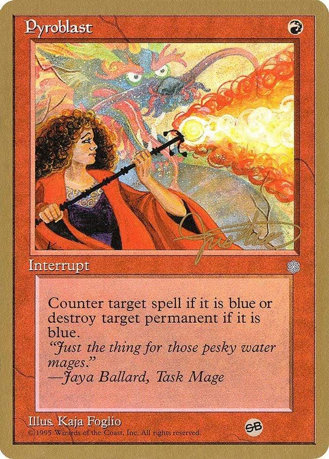 Magic: The Gathering MTG Single Pyroblast [Pro Tour Collector Set]