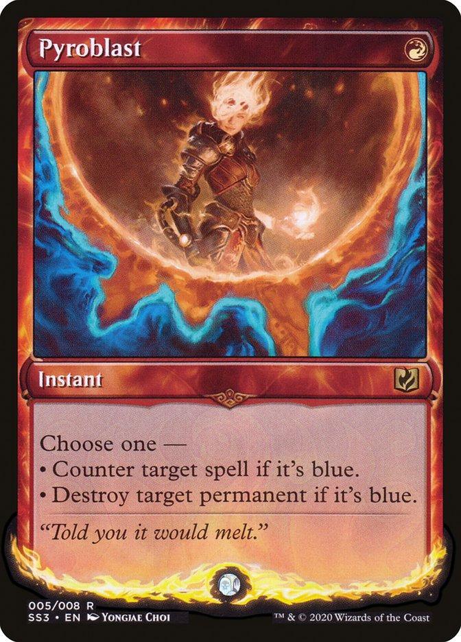 Magic: The Gathering MTG Single Pyroblast [Signature Spellbook: Chandra]