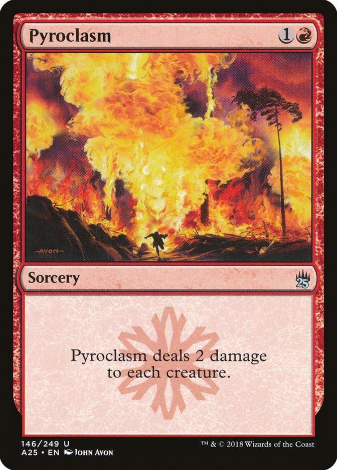 Magic: The Gathering MTG Single Pyroclasm [Masters 25]