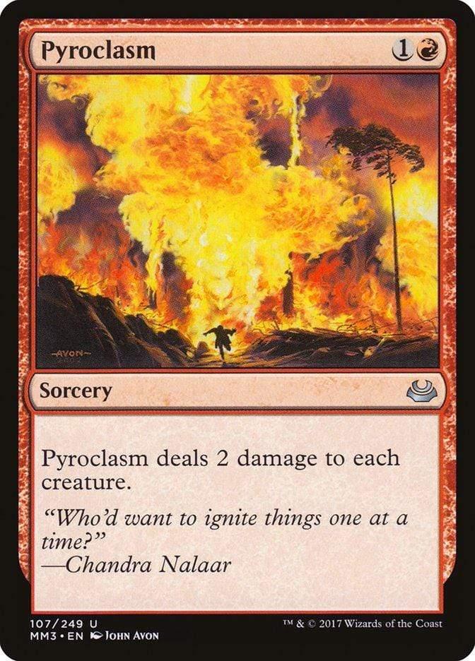 Magic: The Gathering MTG Single Pyroclasm [Modern Masters 2017]