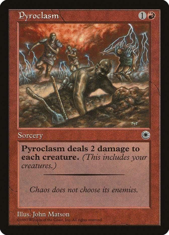 Magic: The Gathering MTG Single Pyroclasm [Portal]