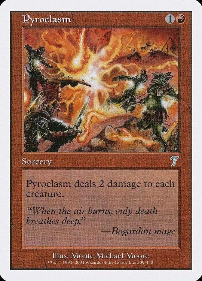 Magic: The Gathering MTG Single Pyroclasm [Seventh Edition]