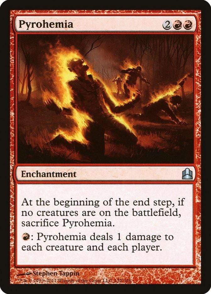 Magic: The Gathering MTG Single Pyrohemia [Commander 2011]