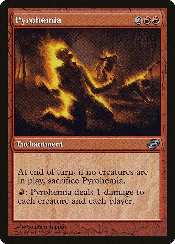 Magic: The Gathering MTG Single Pyrohemia [Planar Chaos]
