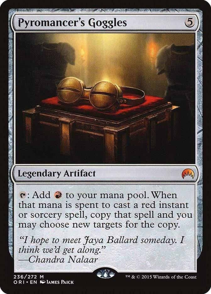 Magic: The Gathering MTG Single Pyromancer's Goggles [Magic Origins]