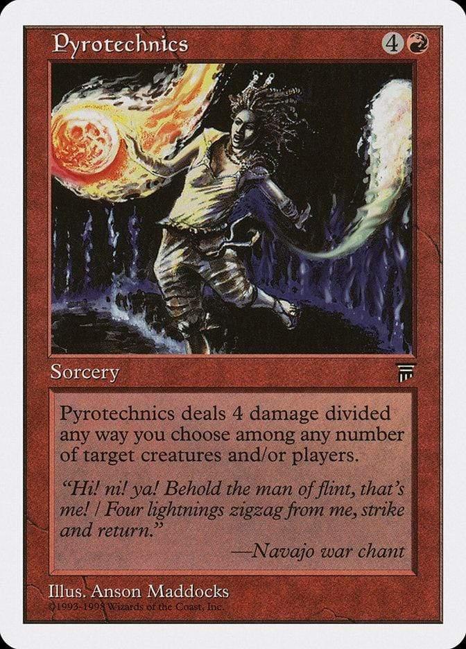 Magic: The Gathering MTG Single Pyrotechnics [Anthologies]