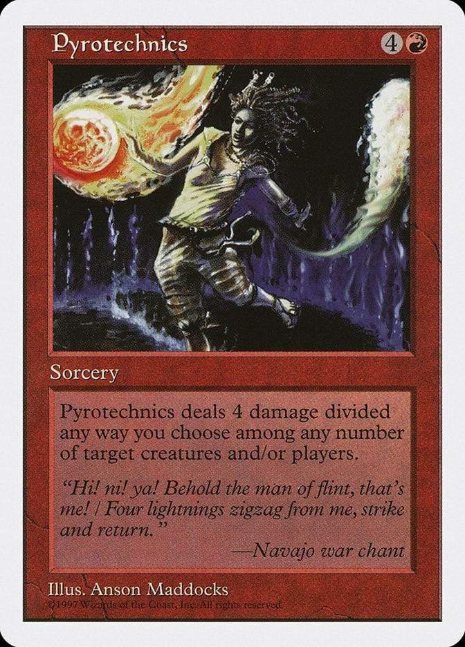 Magic: The Gathering MTG Single Pyrotechnics [Fifth Edition]