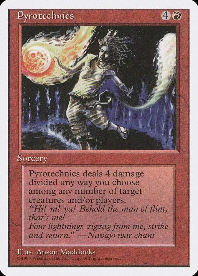 Magic: The Gathering MTG Single Pyrotechnics [Fourth Edition]