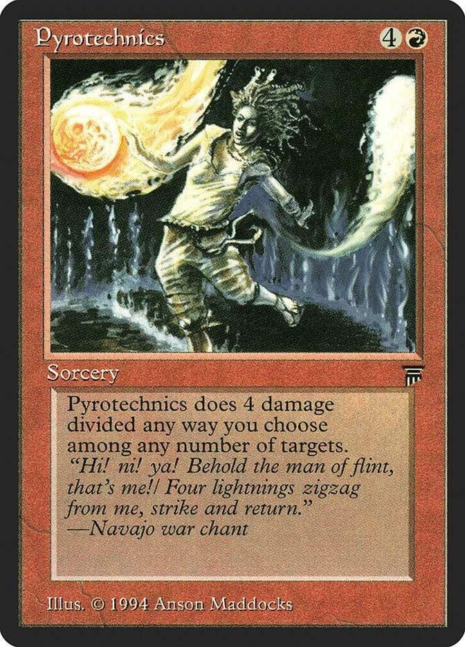 Magic: The Gathering MTG Single Pyrotechnics [Legends]