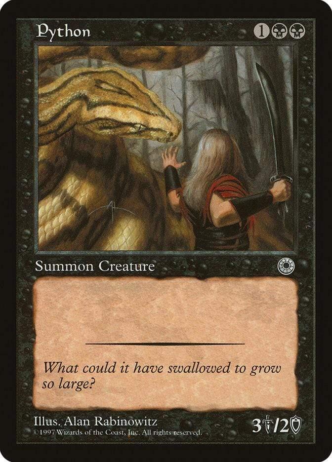 Magic: The Gathering MTG Single Python [Portal]