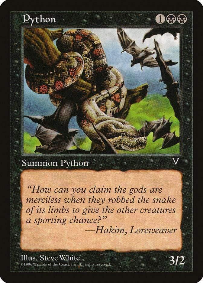 Magic: The Gathering MTG Single Python [Visions]