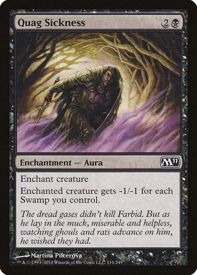 Magic: The Gathering MTG Single Quag Sickness [Magic 2011]
