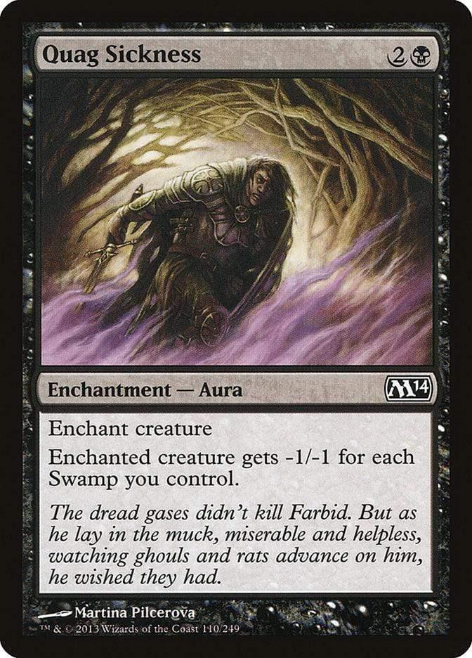 Magic: The Gathering MTG Single Quag Sickness [Magic 2014]