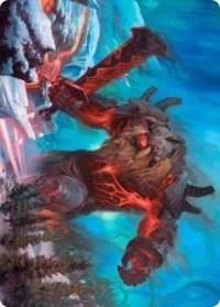 Magic: The Gathering MTG Single Quakebringer Art Card [Kaldheim: Art Series]