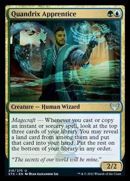 Magic: The Gathering MTG Single Quandrix Apprentice [Strixhaven: School of Mages]