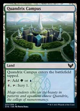 Magic: The Gathering MTG Single Quandrix Campus [Strixhaven: School of Mages]