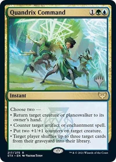 Magic: The Gathering MTG Single Quandrix Command (Promo Pack) [Strixhaven: School of Mages Promos]