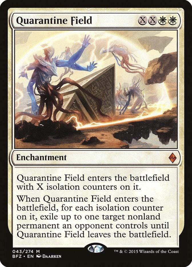Magic: The Gathering MTG Single Quarantine Field [Battle for Zendikar]