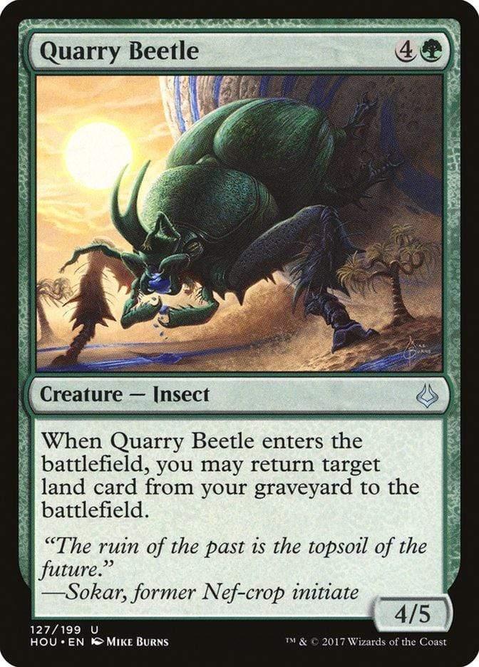 Magic: The Gathering MTG Single Quarry Beetle [Hour of Devastation]