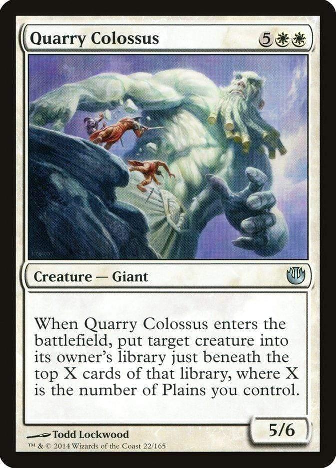 Magic: The Gathering MTG Single Quarry Colossus [Journey into Nyx]