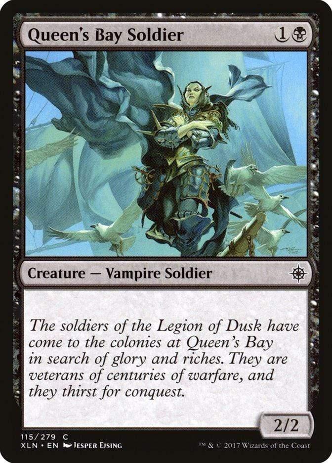 Magic: The Gathering MTG Single Queen's Bay Soldier [Ixalan]