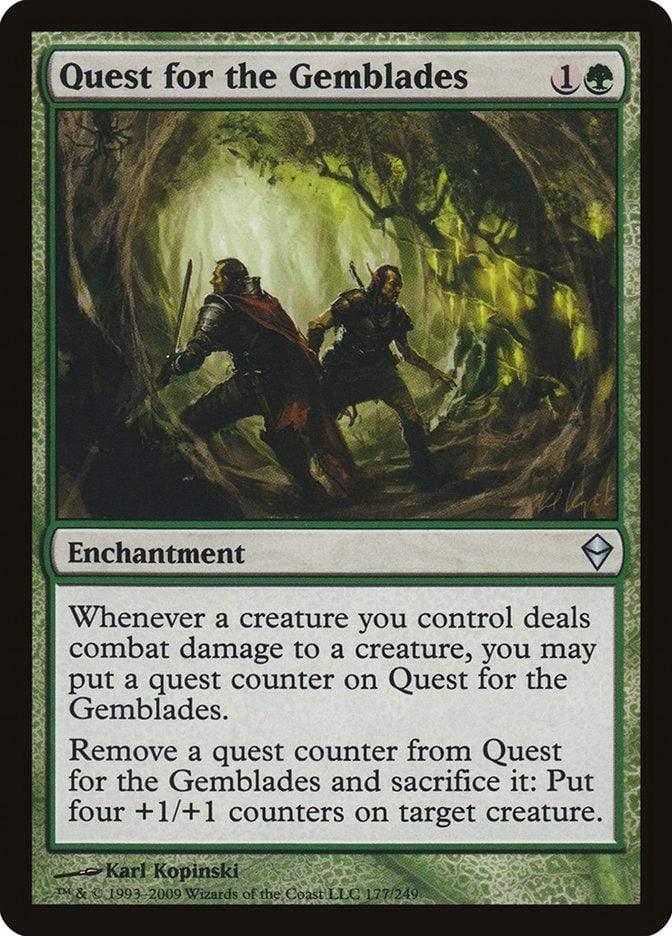 Magic: The Gathering MTG Single Quest for the Gemblades [Zendikar]