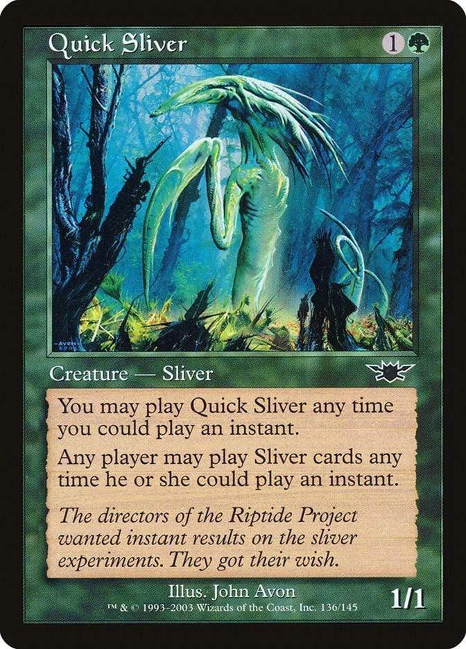 Magic: The Gathering MTG Single Quick Sliver [Legions]