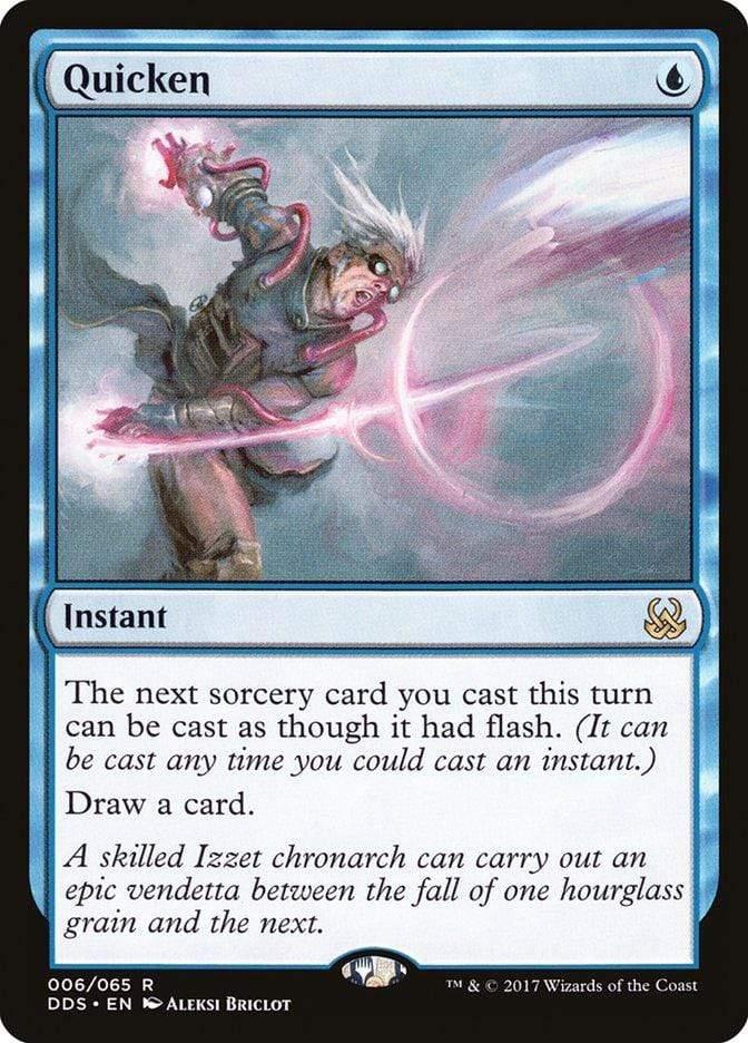 Magic: The Gathering MTG Single Quicken [Duel Decks: Mind vs. Might]