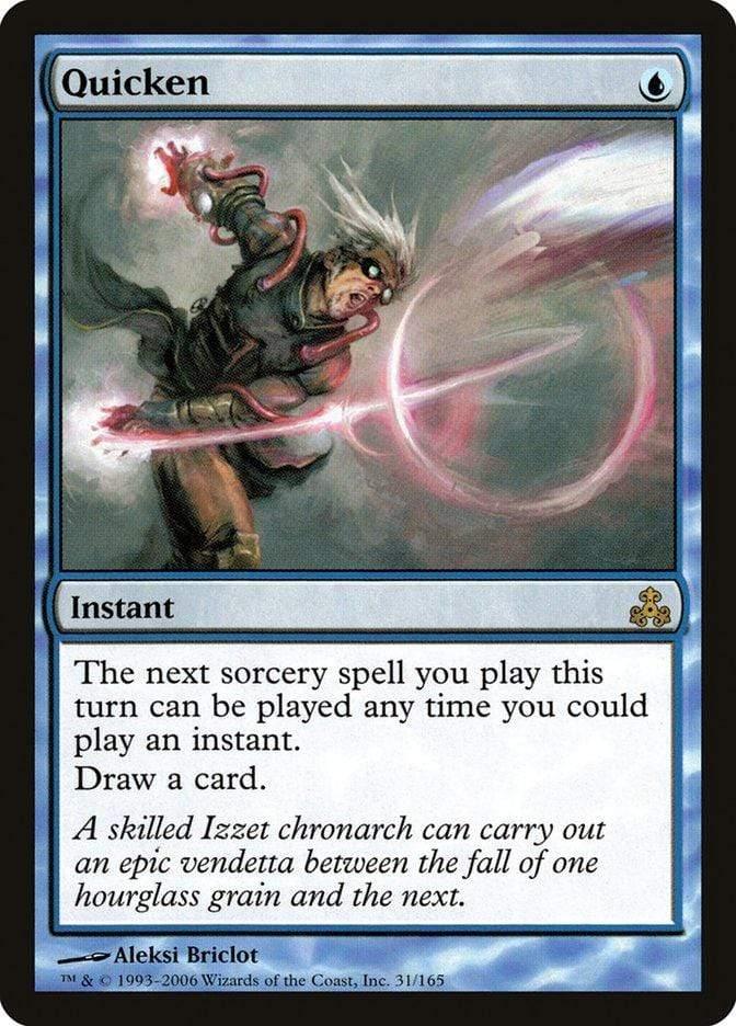 Magic: The Gathering MTG Single Quicken [Guildpact]