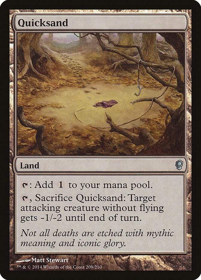 Magic: The Gathering MTG Single Quicksand [Conspiracy]