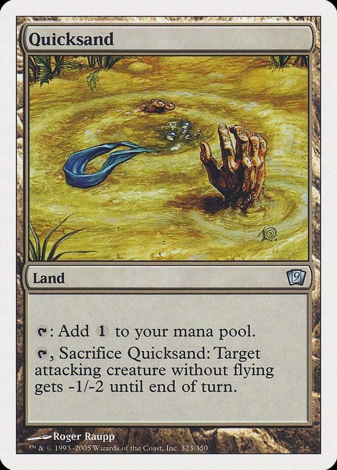 Magic: The Gathering MTG Single Quicksand [Ninth Edition]