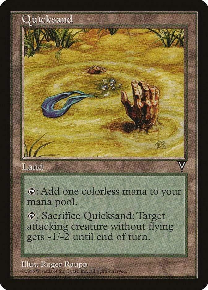 Magic: The Gathering MTG Single Quicksand [Visions]