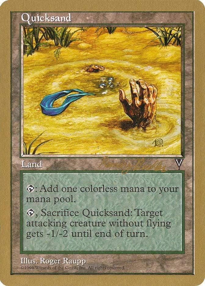 Magic: The Gathering MTG Single Quicksand [World Championship Decks 1998]