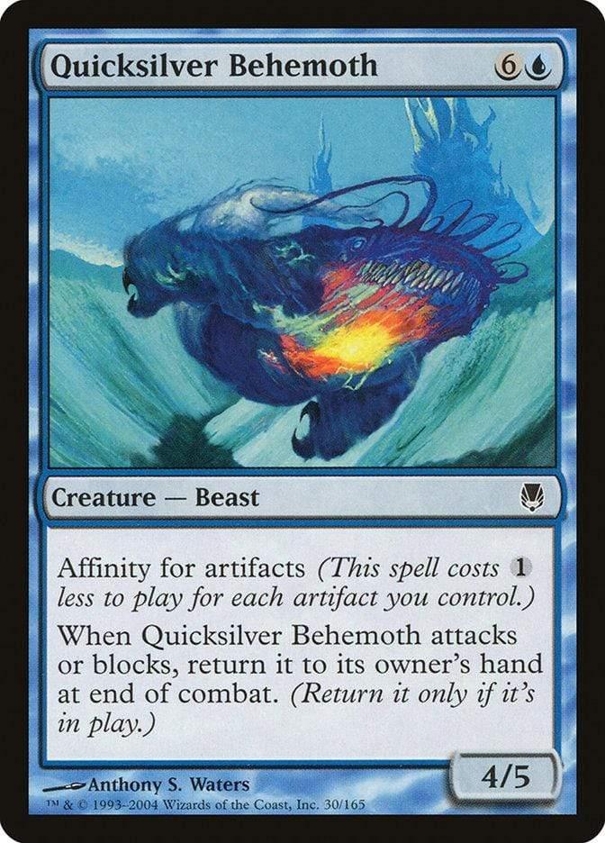 Magic: The Gathering MTG Single Quicksilver Behemoth [Darksteel]
