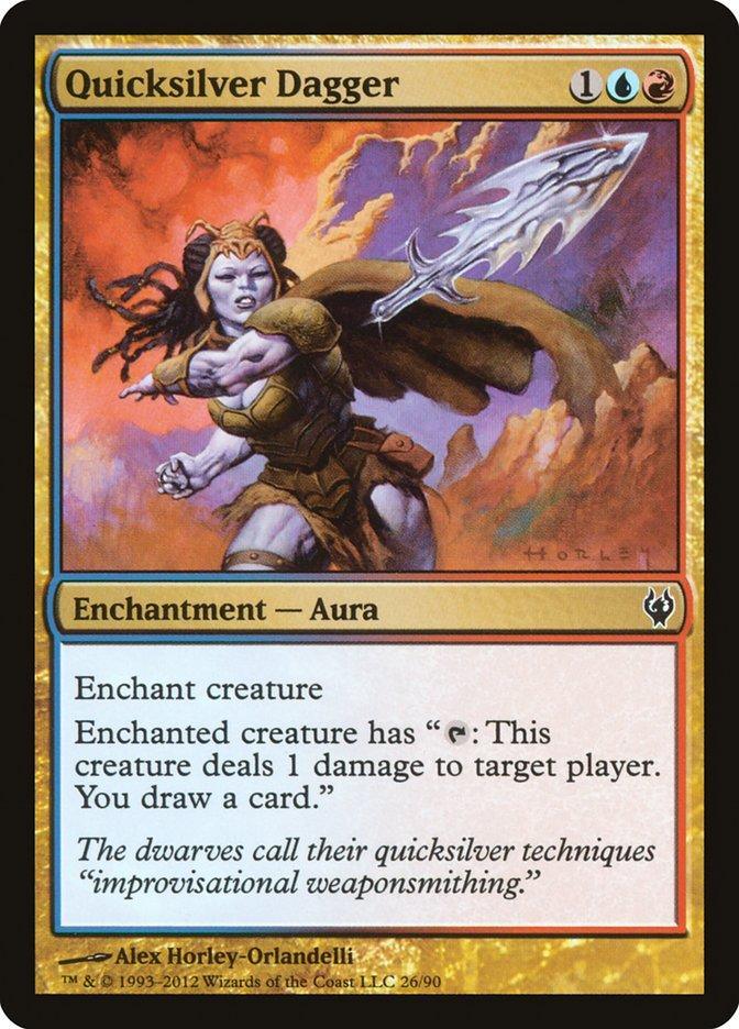Magic: The Gathering MTG Single Quicksilver Dagger [Duel Decks: Izzet vs. Golgari]