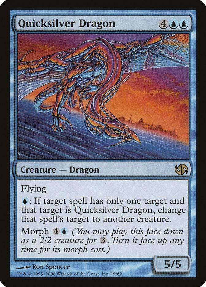 Magic: The Gathering MTG Single Quicksilver Dragon [Duel Decks: Jace vs. Chandra]