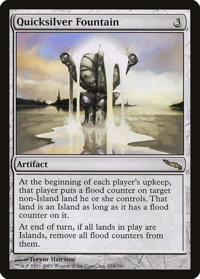 Magic: The Gathering MTG Single Quicksilver Fountain [Mirrodin]